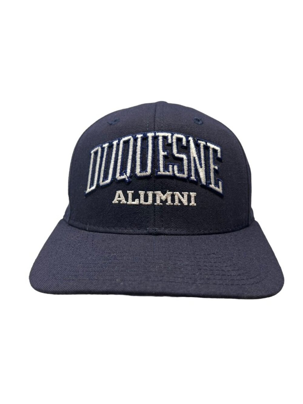 Duquesne University Alumni Snapback Hat Cap Pittsburgh Dukes Vintage Blue 90's
